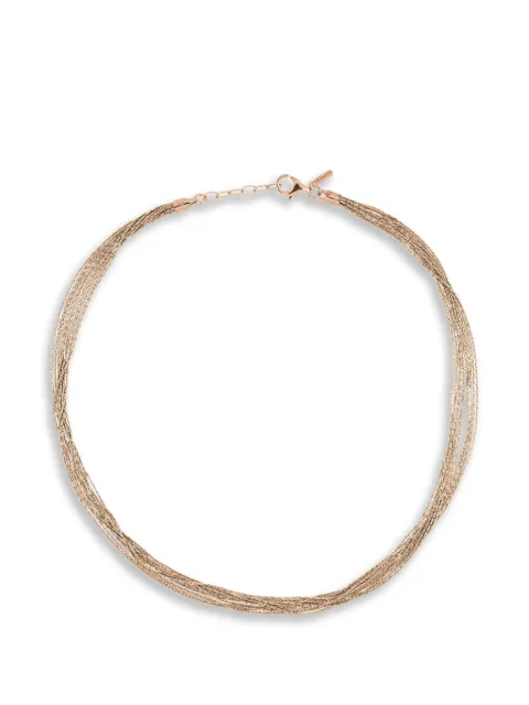 DESMOS Spark multi-strand braided necklace