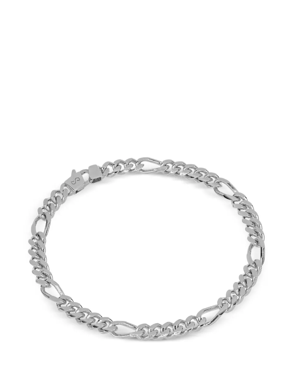DESMOS Miami Figaro bracelet - Argento