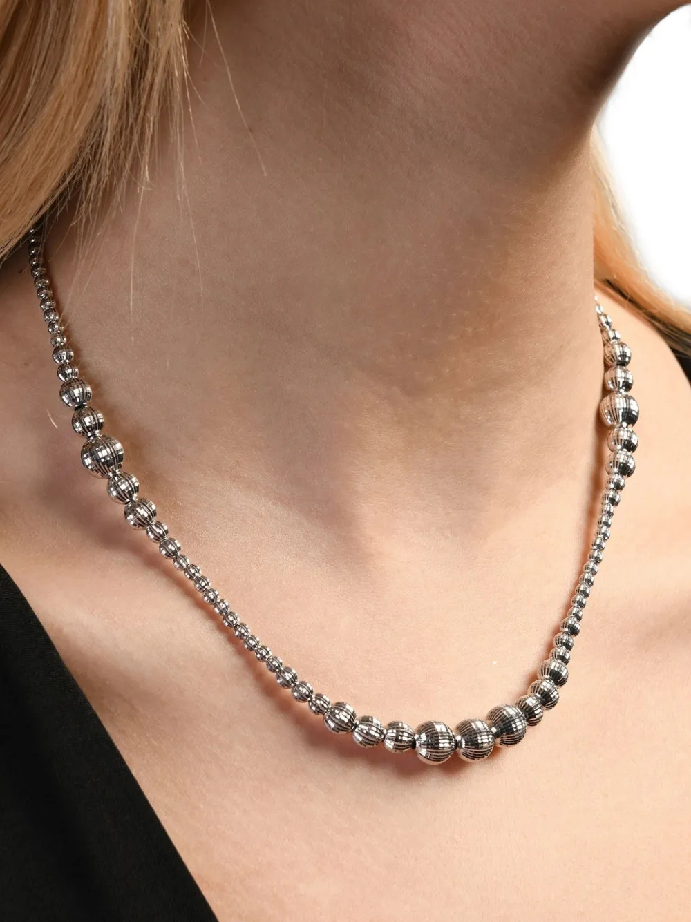 DESMOS Collana Crystal Gala - Argento