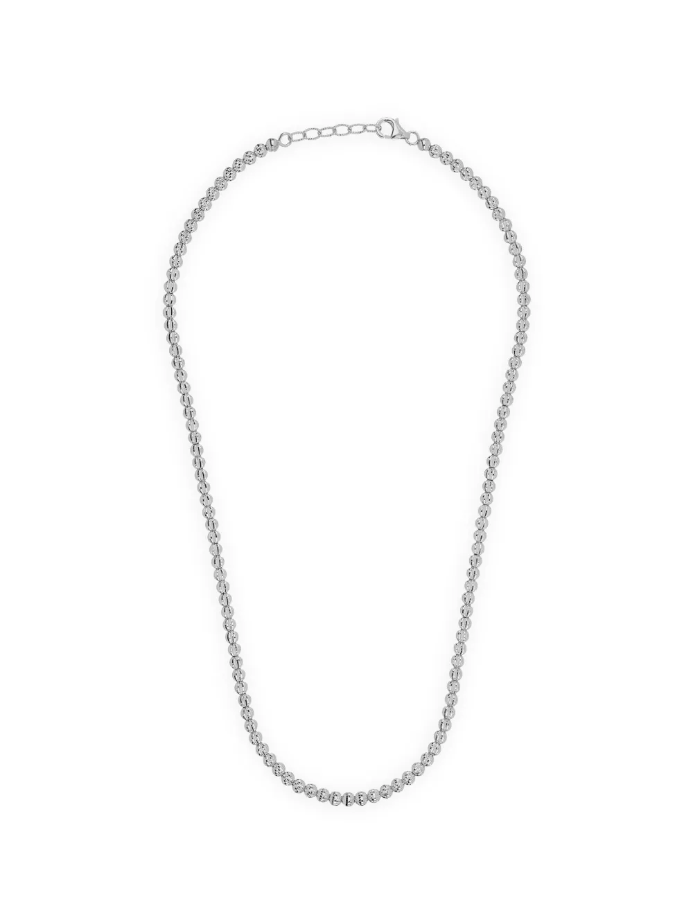 DESMOS Crystal beaded necklace - Argento