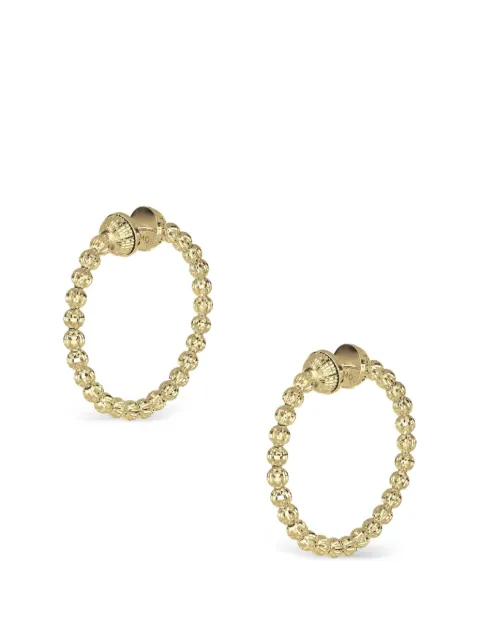 DESMOS Crystal beaded hoop earrings