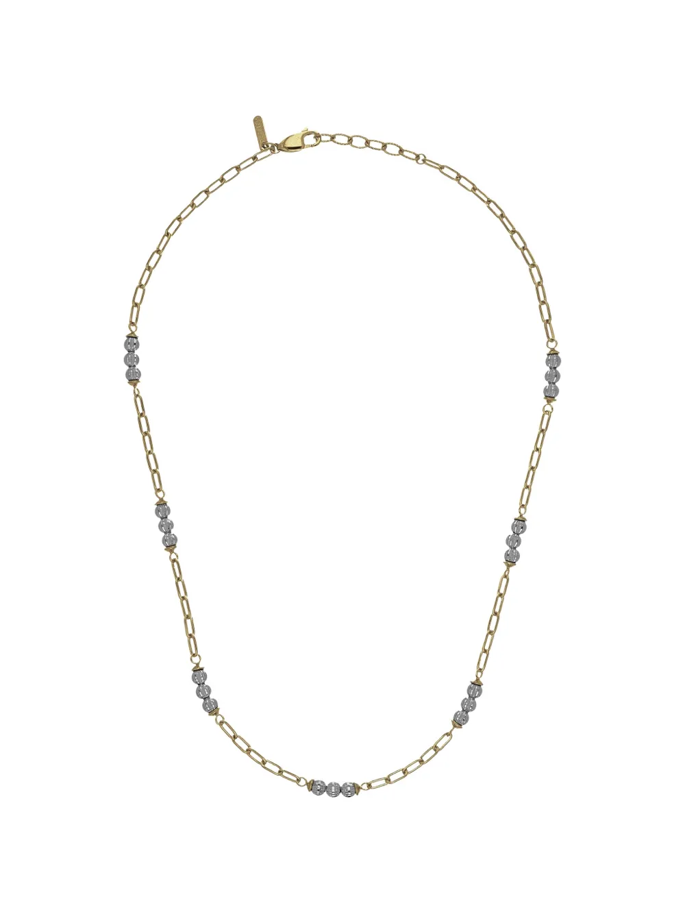 DESMOS Crystal Nova bead-embellished necklace - Gold