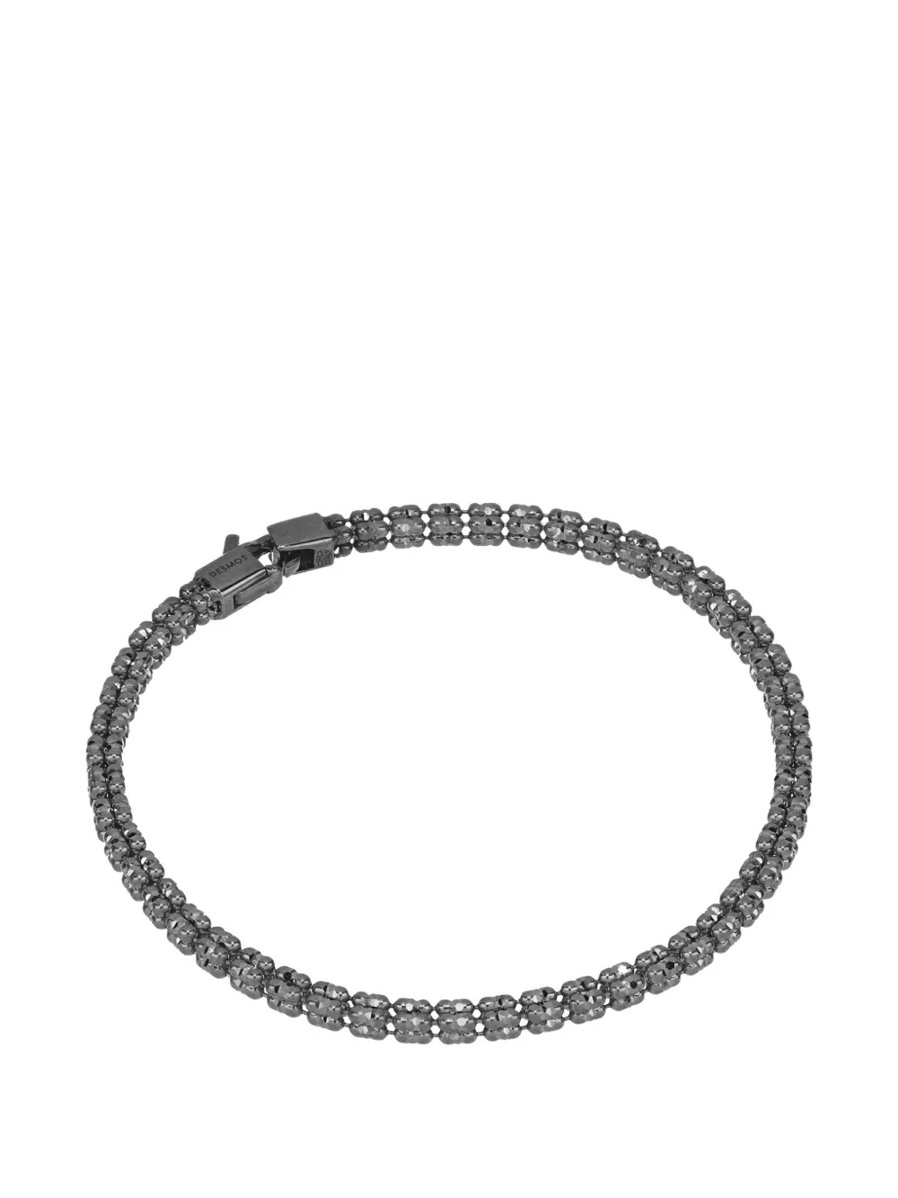 DESMOS Infinity Frames beaded bracelet - Grigio