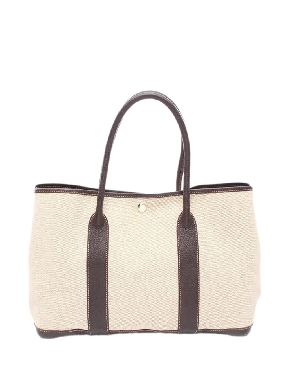 Hermès Pre-Owned 2003 Toile and Negonda Garden Party 36 tote bag - Toni neutri