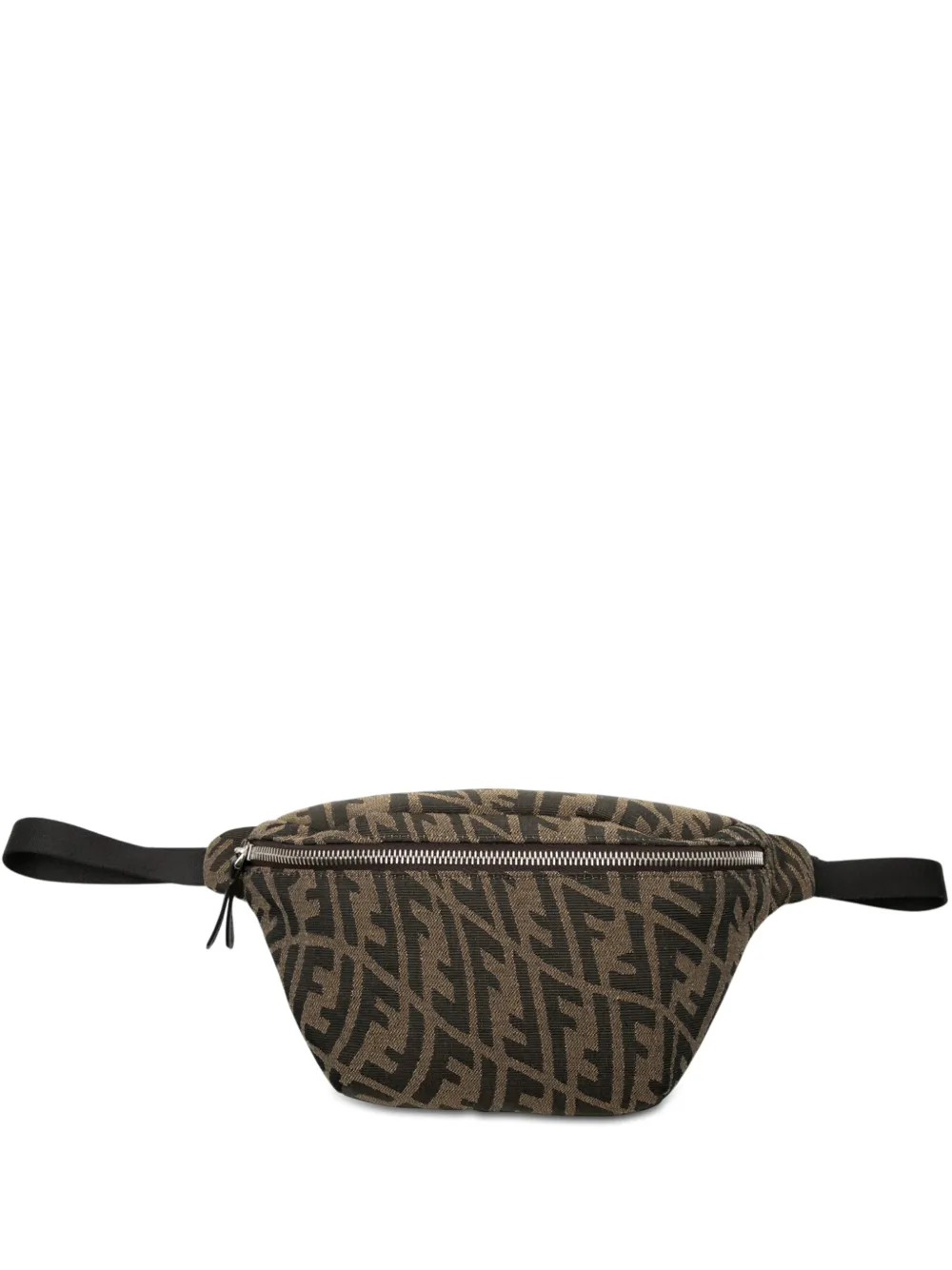 Fendi Pre-Owned 2010-2021 Zucchino Canvas belt bag - Nude