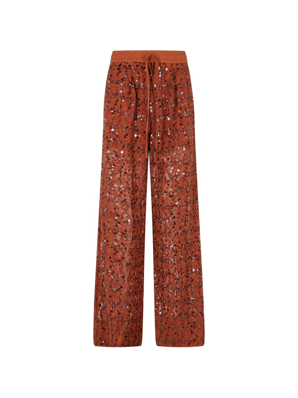 Essentiel Antwerp Jenims sequin-embellished trousers - Arancione