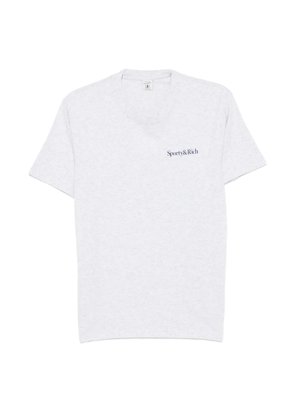Sporty & Rich Fema T-Shirt mit Logo-Print - Grau