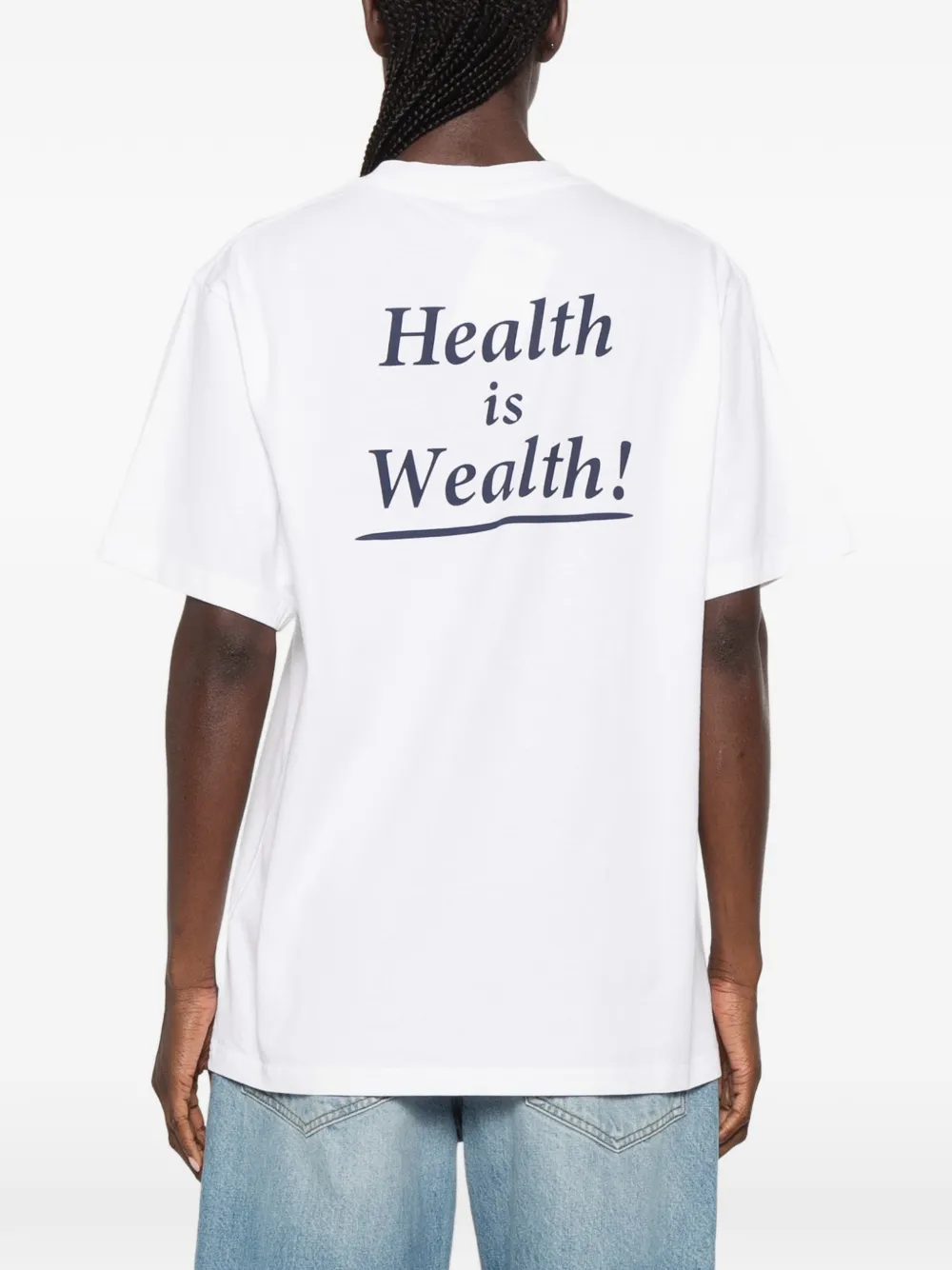 Sporty & Rich Fema T-shirt met print Wit