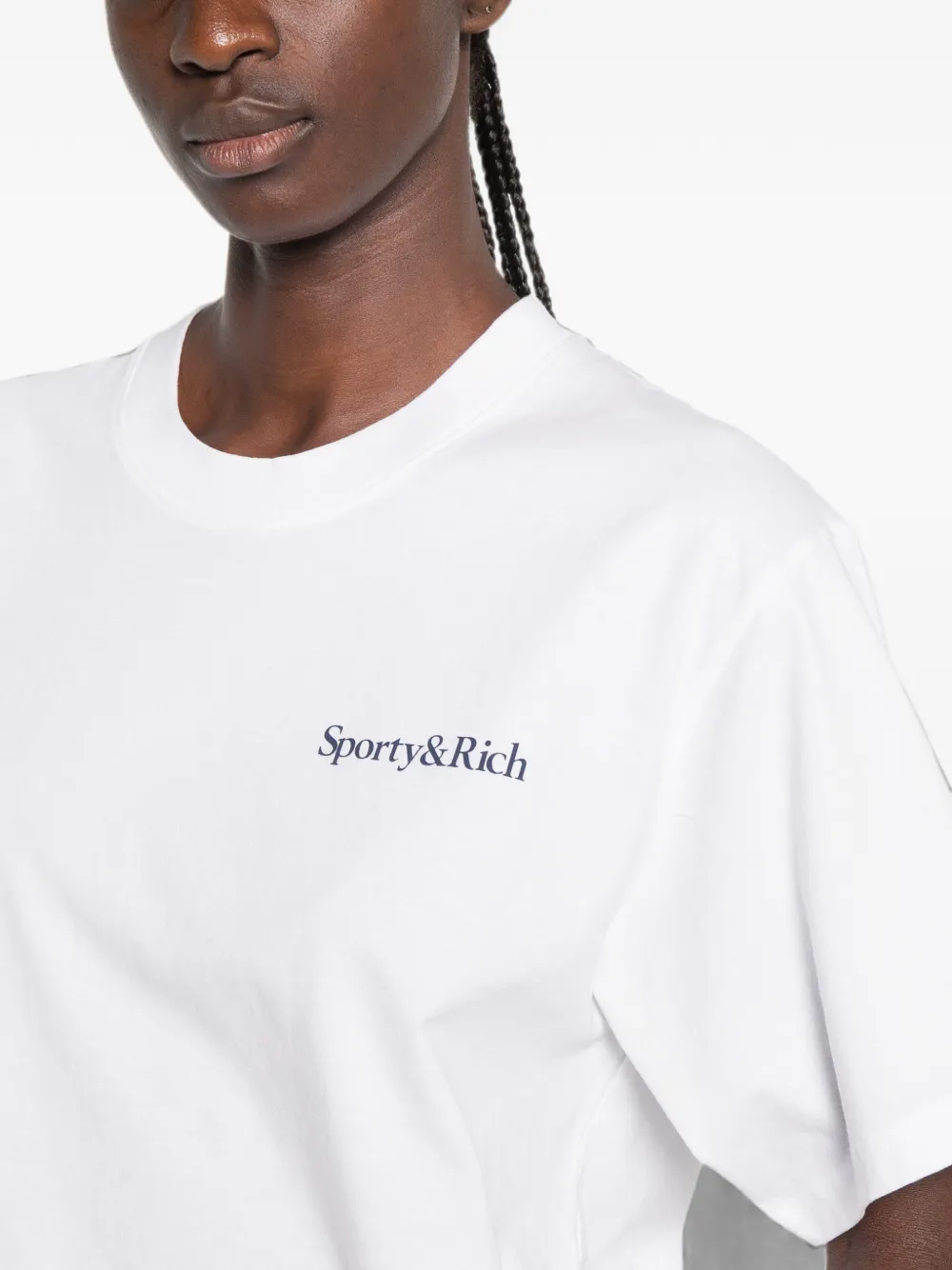 Sporty & Rich Fema T-shirt met print Wit