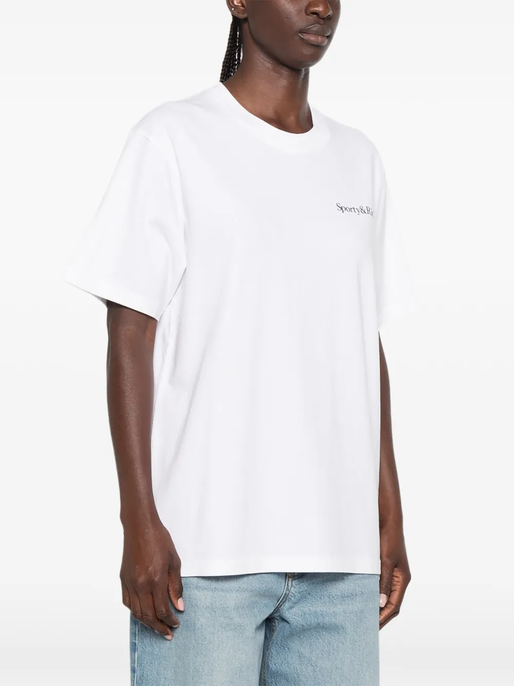 Sporty & Rich Fema T-shirt met print Wit