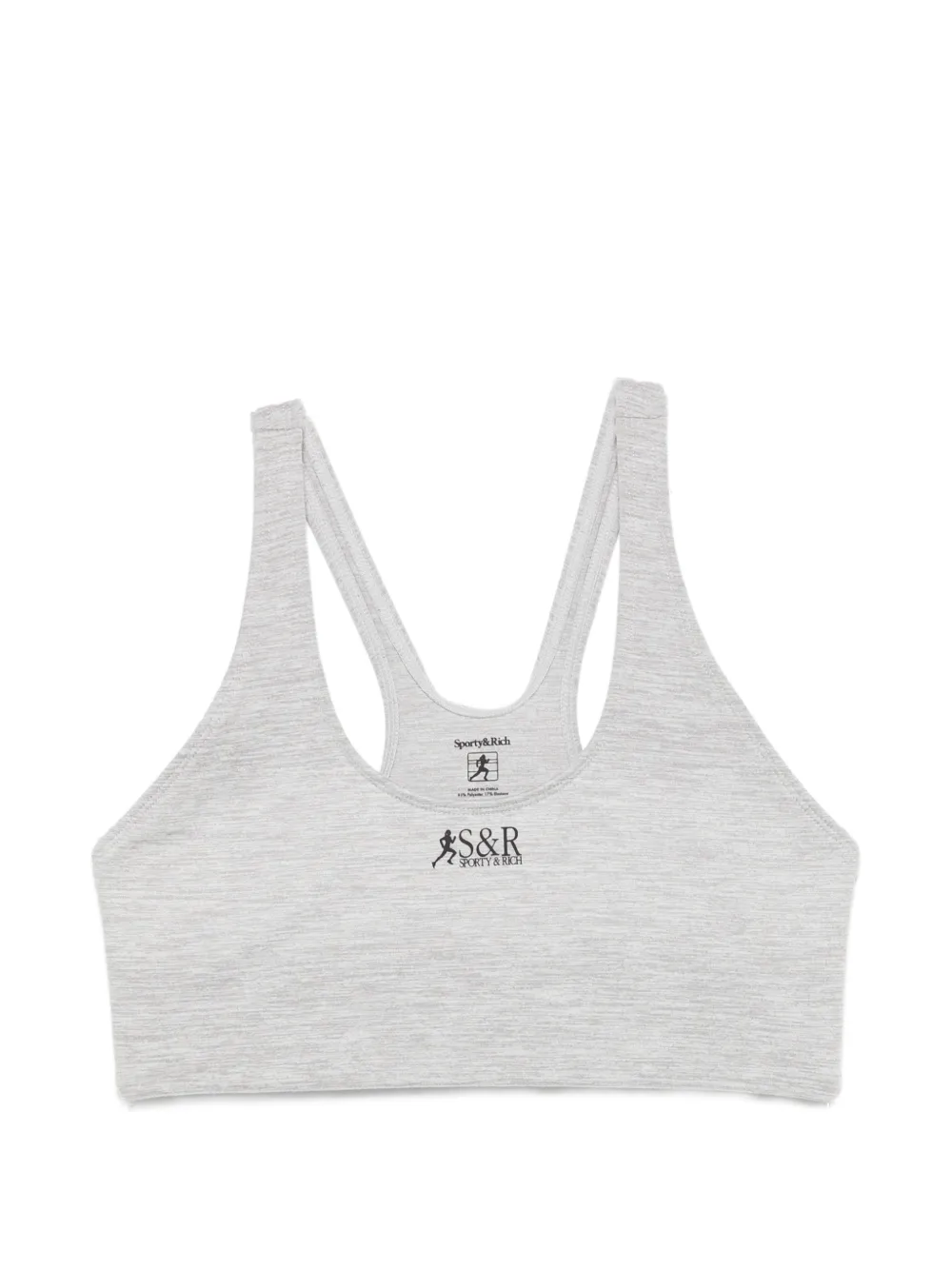 Sporty & Rich Sport-BH mit Racerback - Grau