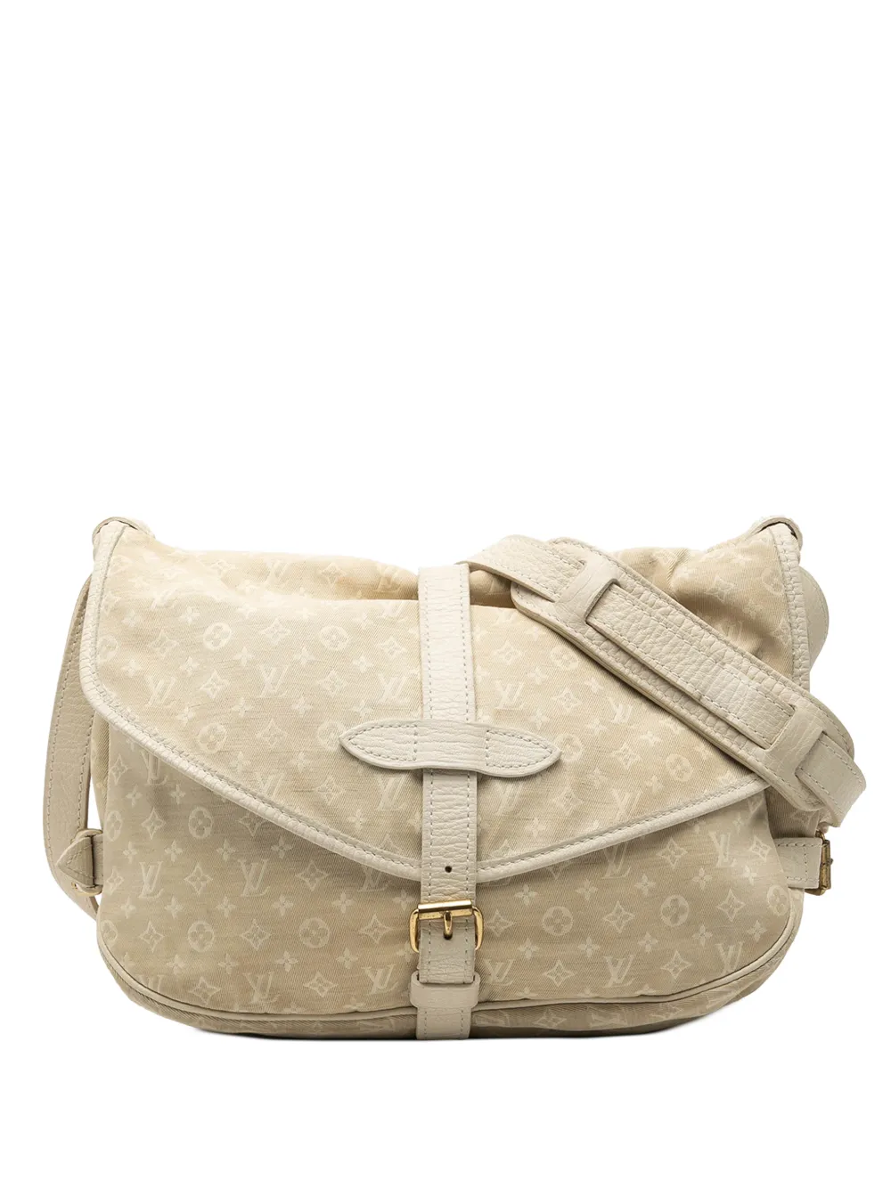 Louis Vuitton Pre-Owned 2007 Monogram Mini Lin Saumur 30 crossbody bag - Toni neutri
