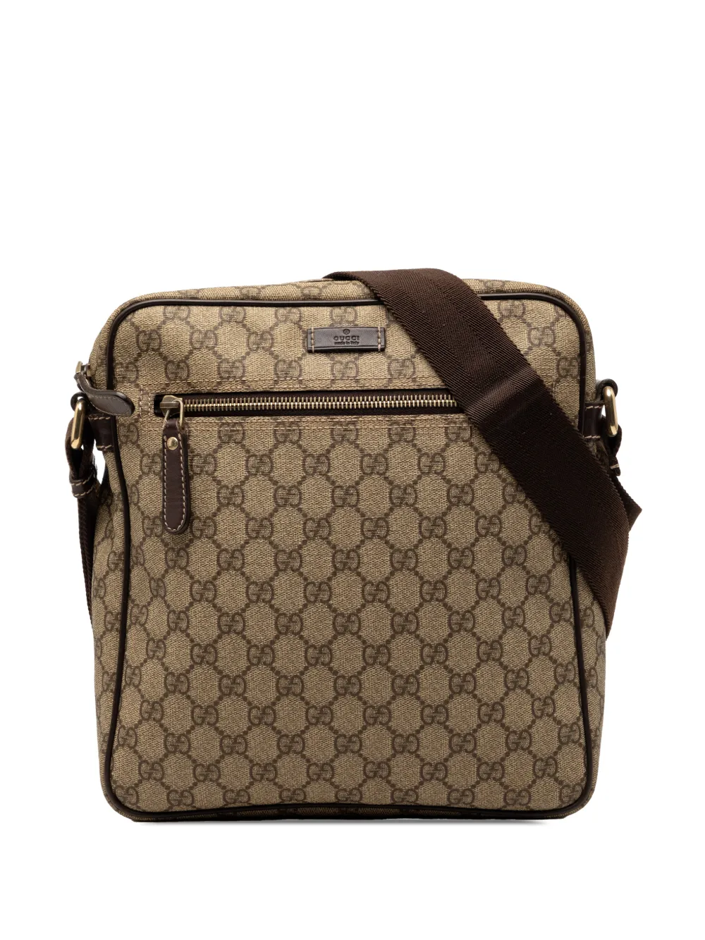 Gucci Pre-Owned 2000-2015 GG Supreme crossbody bag - Toni neutri