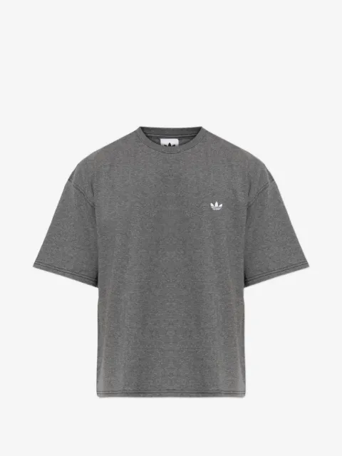 adidas logo-embroidered T-shirt
