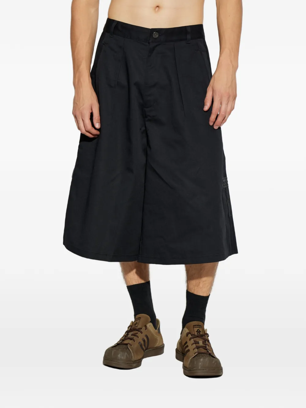 adidas Adibreak shorts met logopatch Zwart