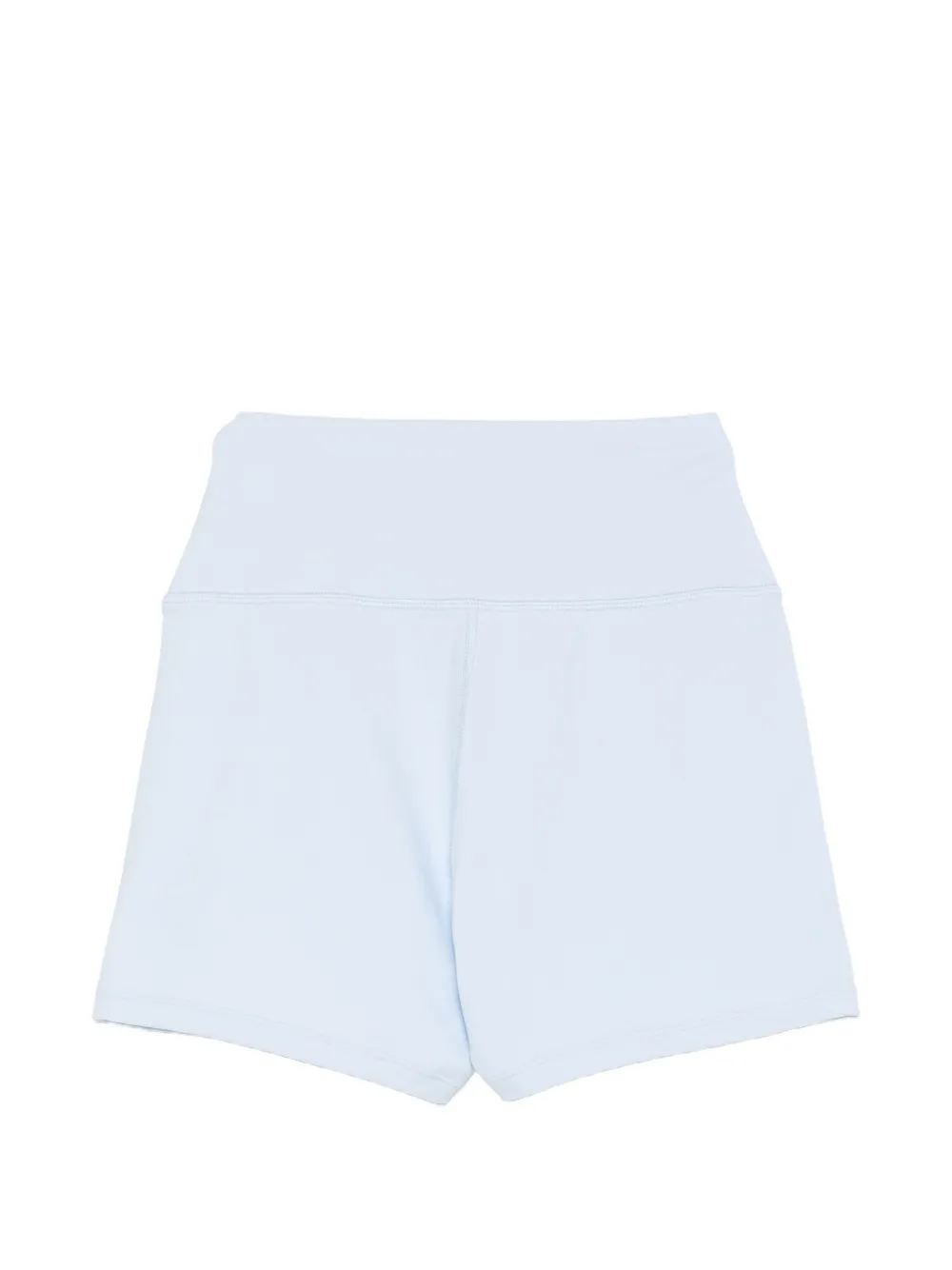 Sporty & Rich Fietsshorts met logoprint Blauw