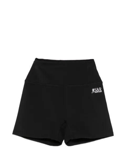 Sporty & Rich logo-print cycling shorts