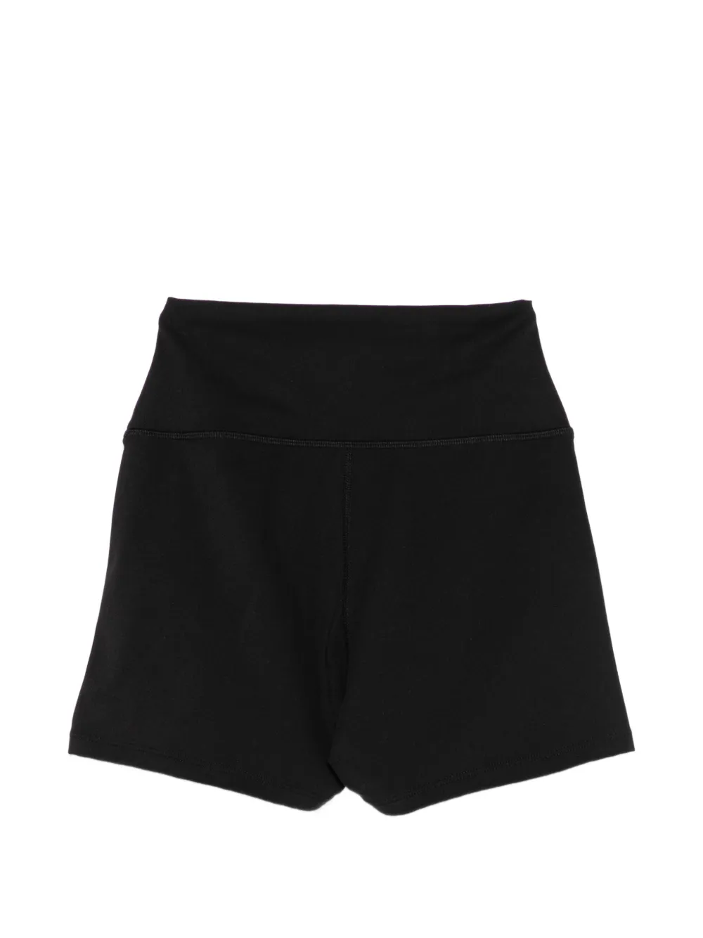 Sporty & Rich Fietsshorts met logoprint Zwart