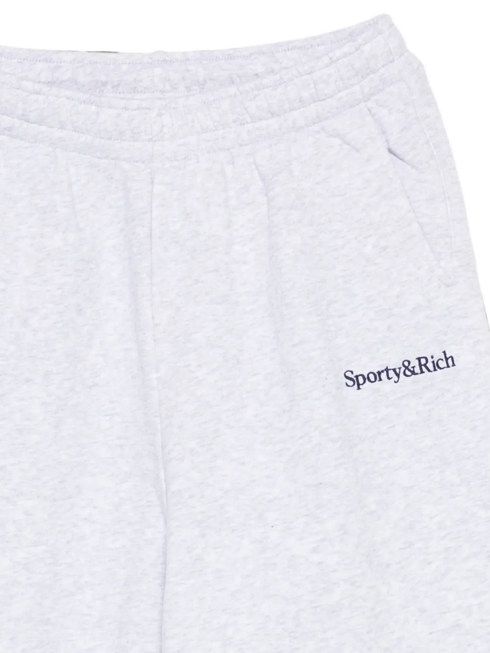 Sporty & Rich Trainingsbroek met geborduurd logo Grijs