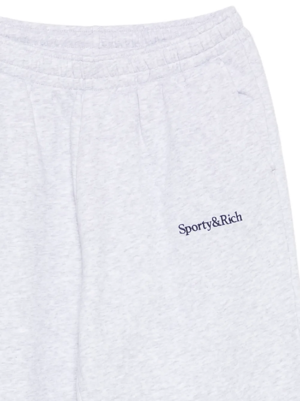 Sporty & Rich logo-embroidered track pants Grijs