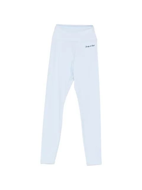 Sporty & Rich leggins con logo estampado