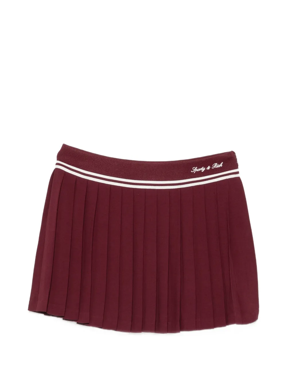 Sporty & Rich Abigail mini skirt - Rosso