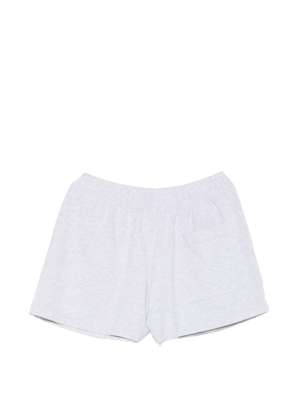 Sporty & Rich Trainingsshorts met geborduurd logo Grijs