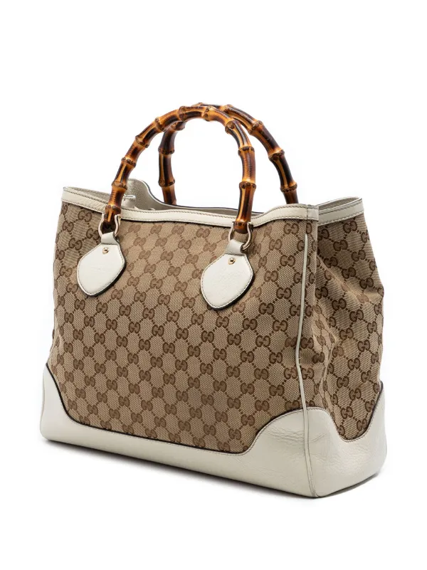 Gucci Pre-Owned 2000-2016 ミディアム GGキャンバス バンブーダイアナ