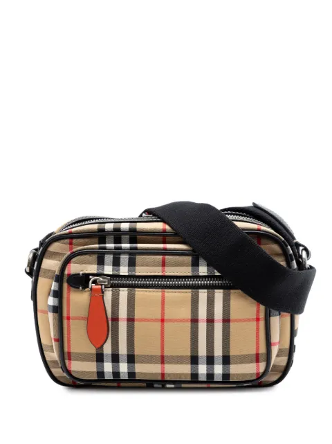 Burberry Pre-Owned 2000-2017 House Check Canvas Paddy crossbody bag