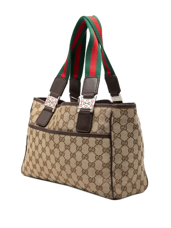 Gucci Pre-Owned 2000-2015 GGキャンバス ウェブ ポップ トートバッグ