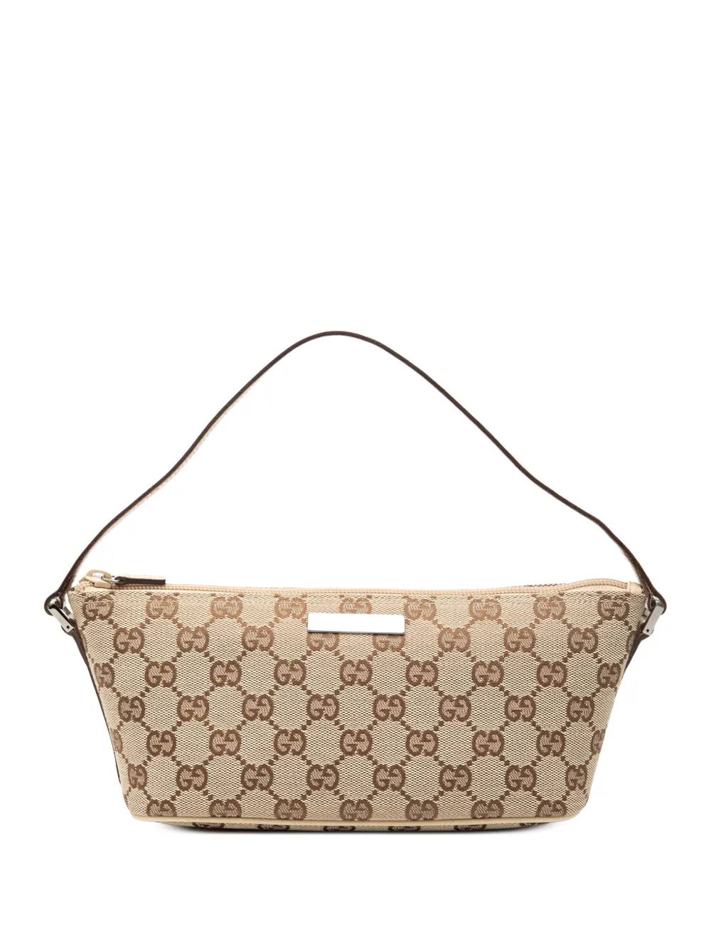 Gucci Pre-Owned 2000-2015 GG Canvas Boat shoulder bag - Toni neutri