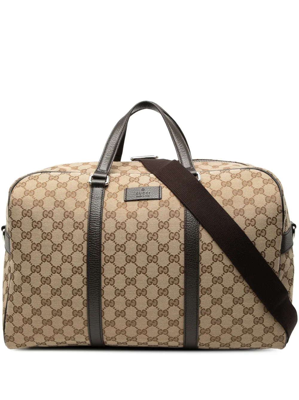 Gucci Pre-Owned 2016-2025 GG Canvas travel bag - Toni neutri
