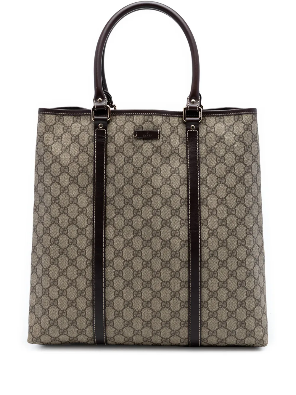 Gucci Pre-Owned 2016-2026 GG Supreme Joy Vertical tote bag - Toni neutri