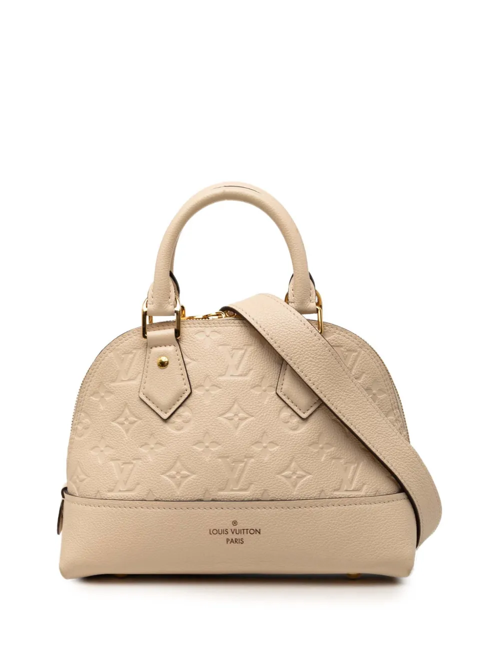 Louis Vuitton Pre-Owned 2020 Monogram Empreinte Neo Alma BB satchel - Toni neutri
