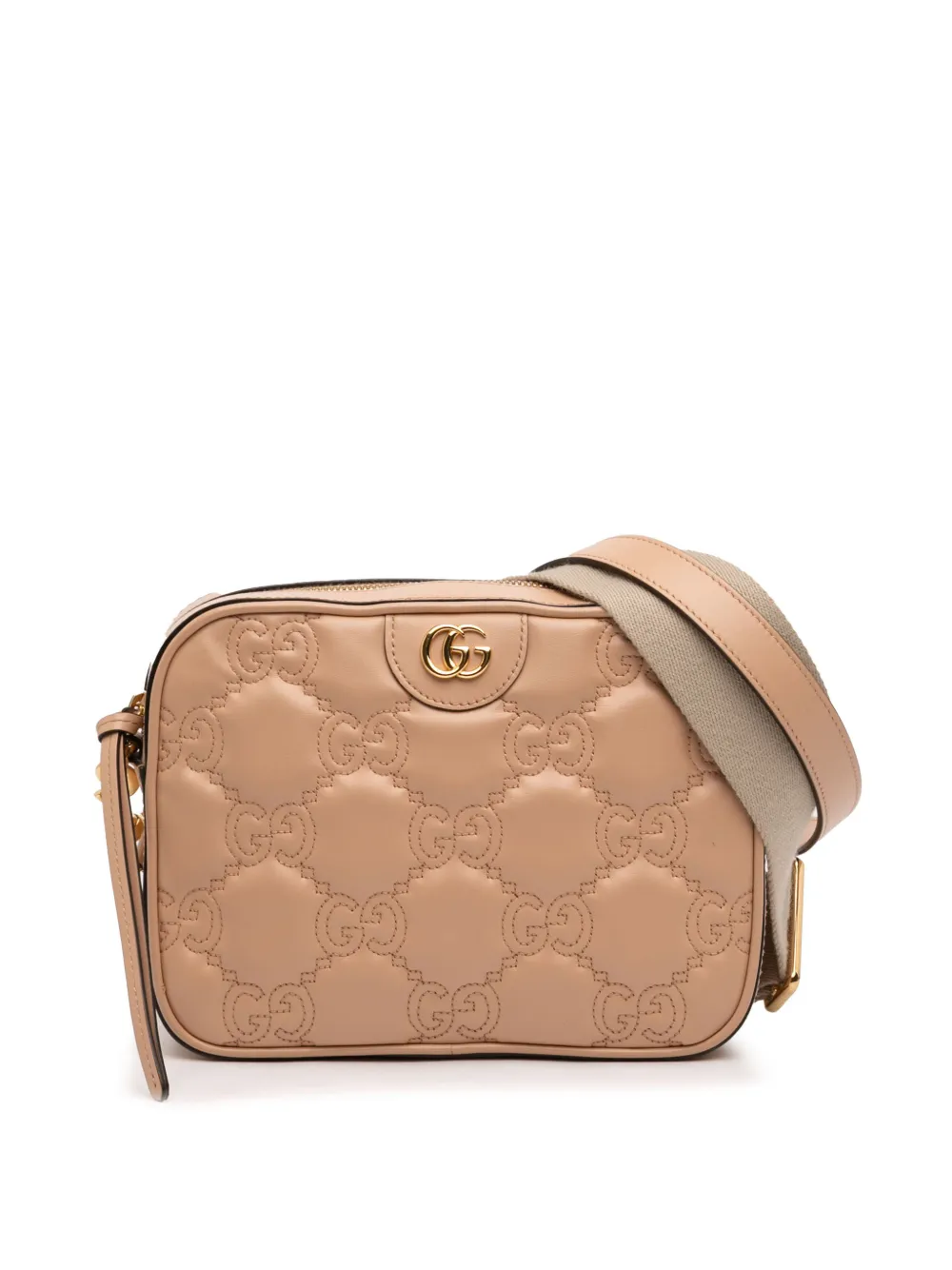 Gucci Pre-Owned 2016-2026 Small GG Matelasse Calfskin crossbody bag - Toni neutri