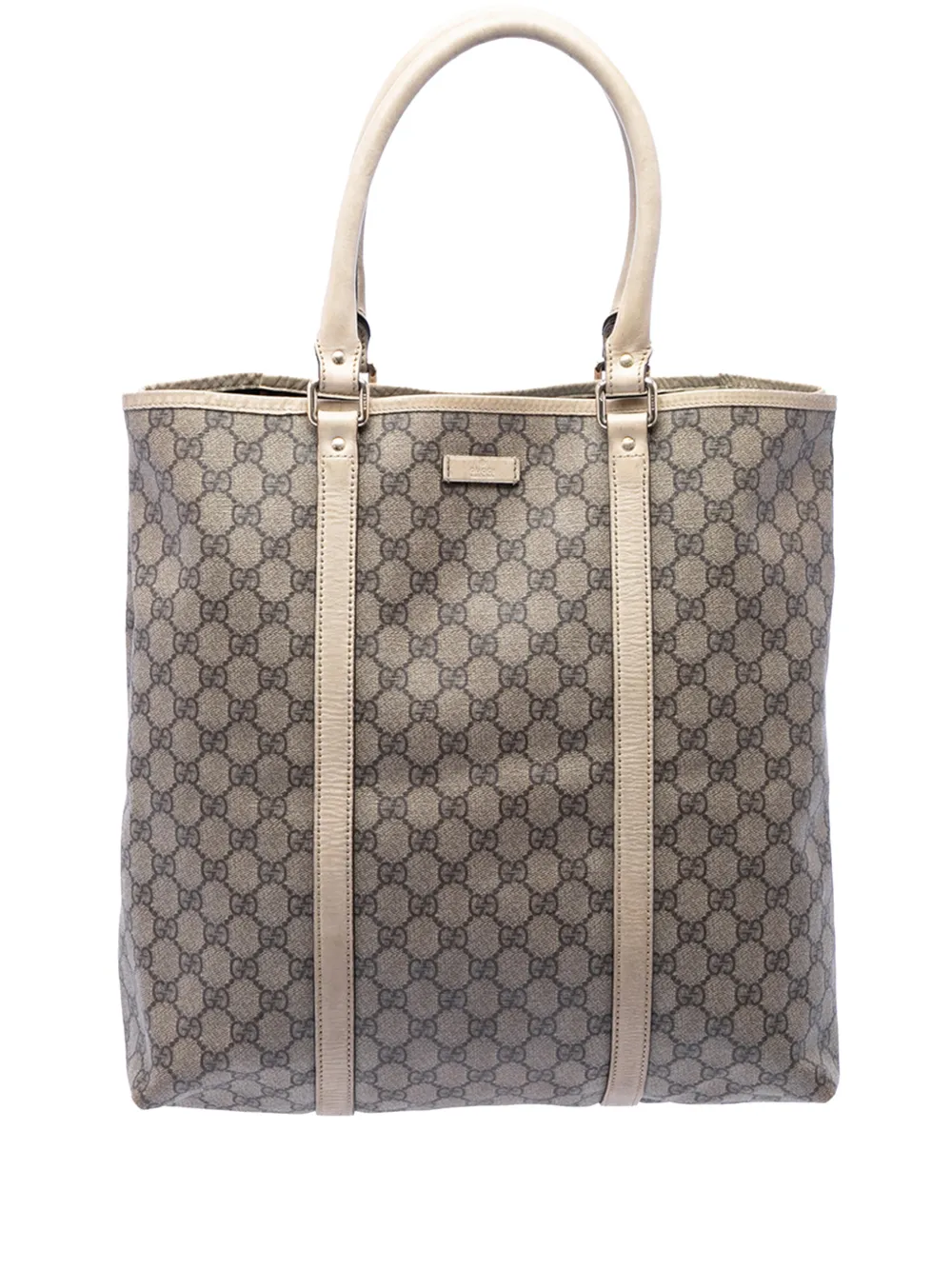 Gucci Pre-Owned 2016-2026 GG Supreme Joy Vertical tote bag - Toni neutri