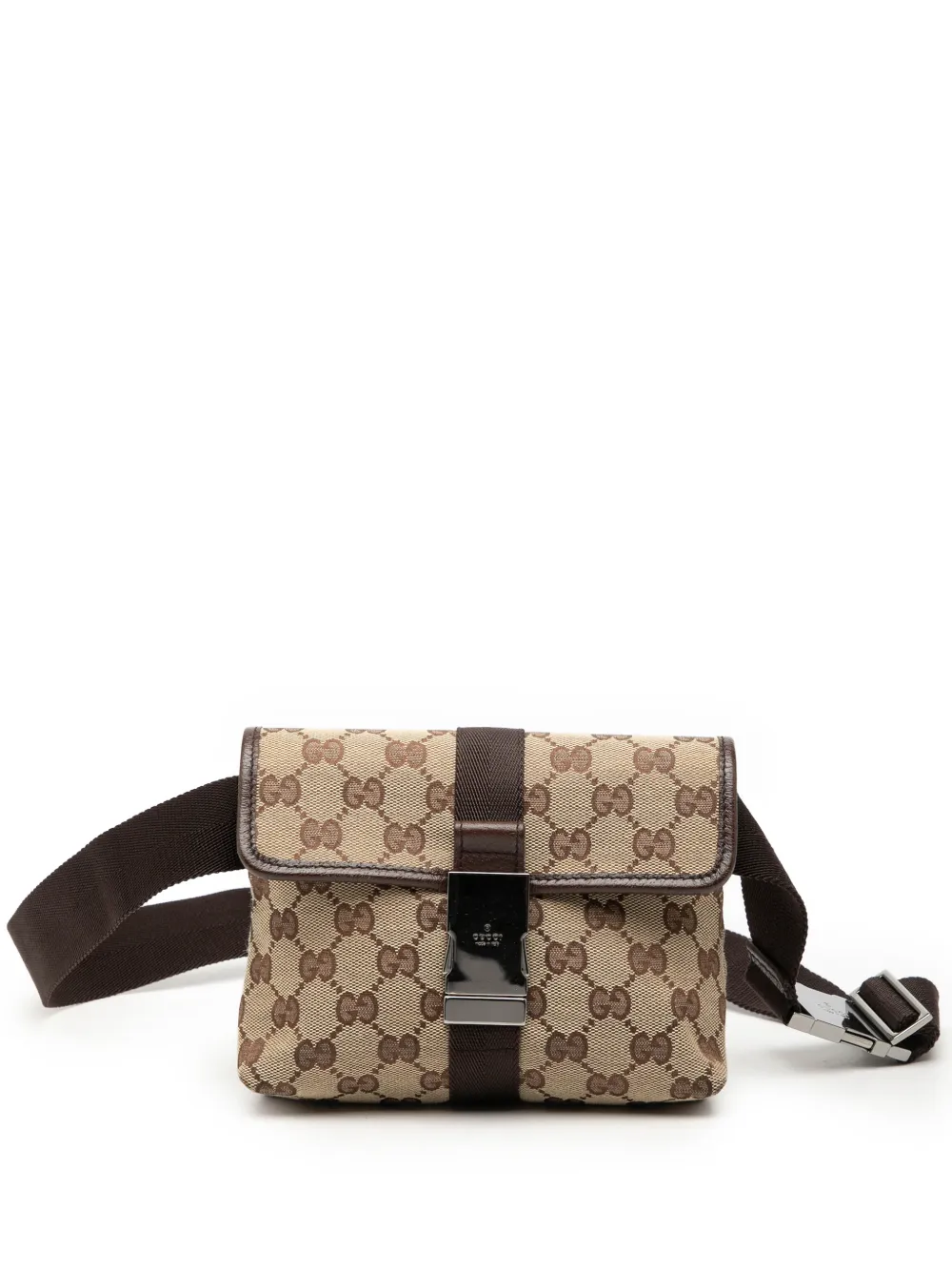Gucci Pre-Owned 2000-2015 GG Canvas belt bag - Toni neutri