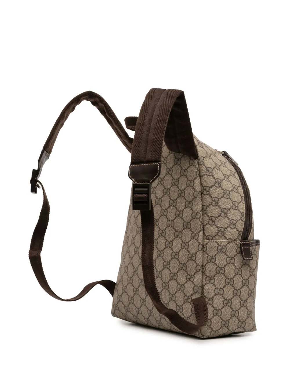  Gucci Pre-owned 2016-2026 Gg Supreme Backpack - Tons Neutres 