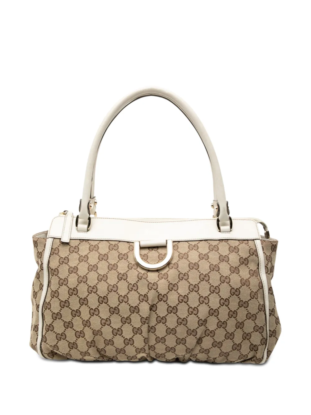 Gucci Pre-Owned 2000-2015 GG Canvas Abbey D Ring tote bag - Toni neutri