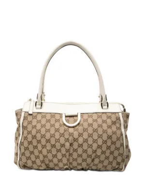 Gucci Pre-Owned 2000-2015 GGキャンバス アビー Dリング トートバッグ