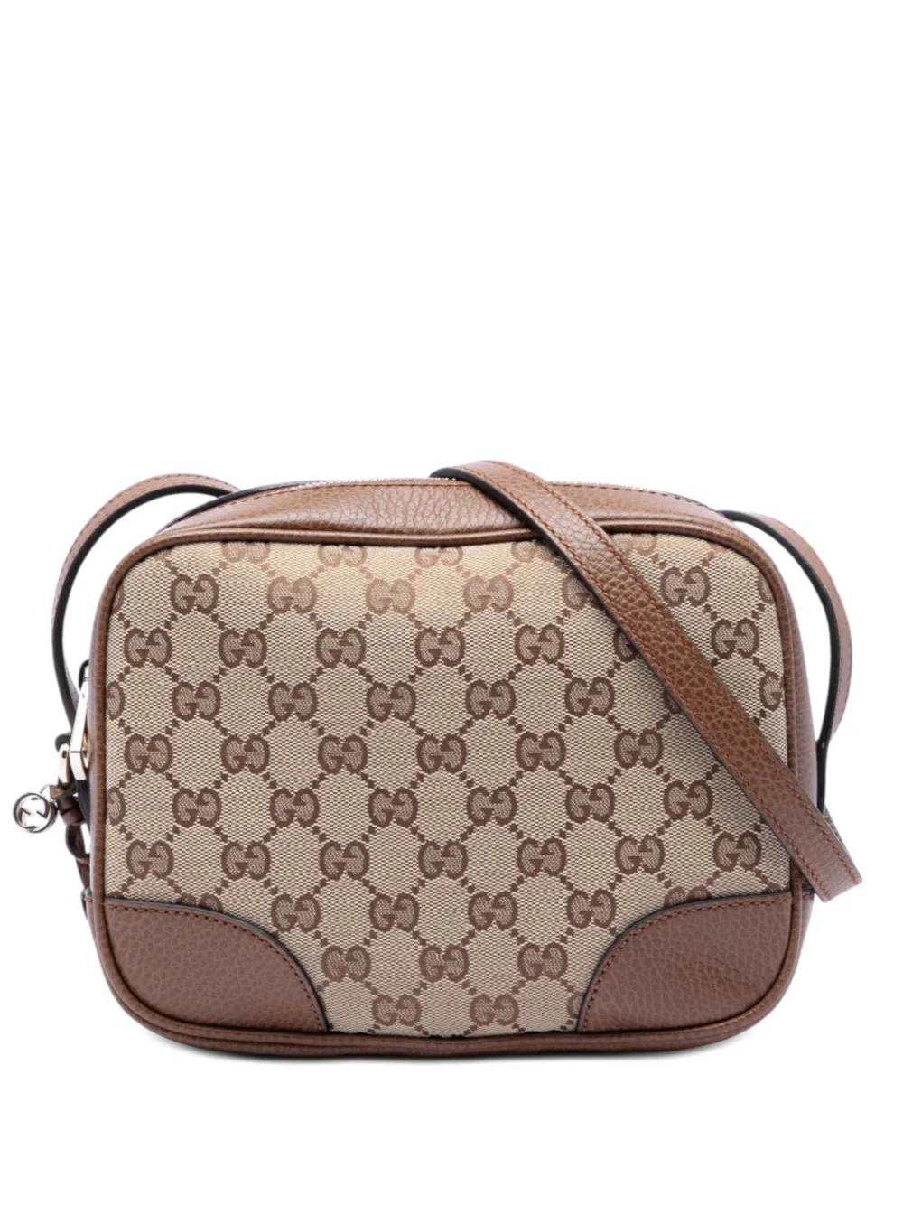 Gucci Pre-Owned 2016-2025 GG Canvas Bree crossbody bag - Toni neutri