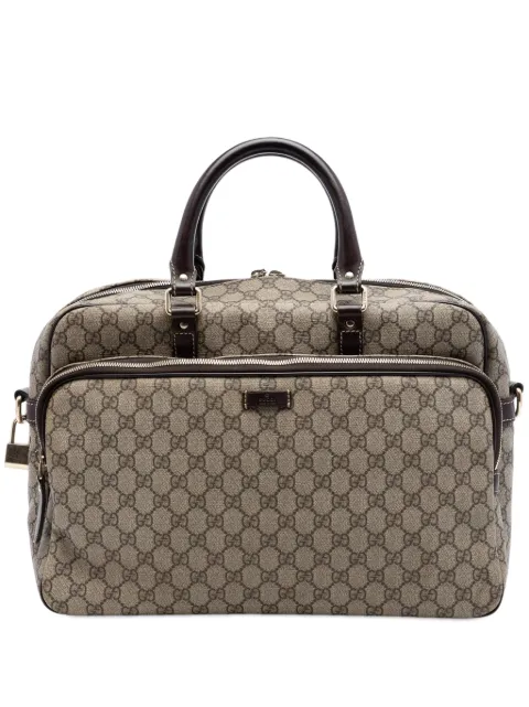 Gucci Pre-Owned 2016-2026 GG Supreme business bag