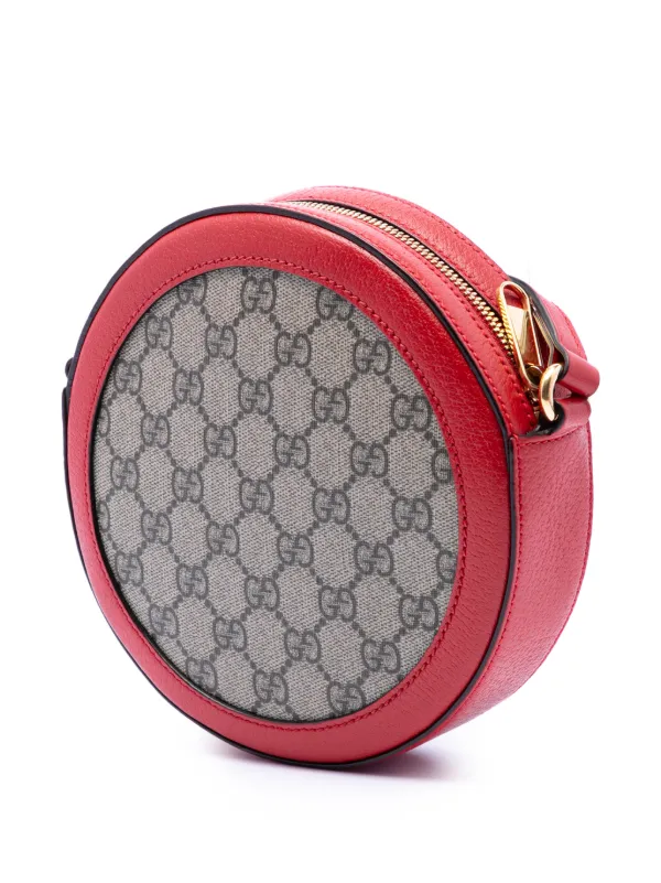 Gucci Pre-Owned 2016-2026 GGスプリーム アップル ラウンド 