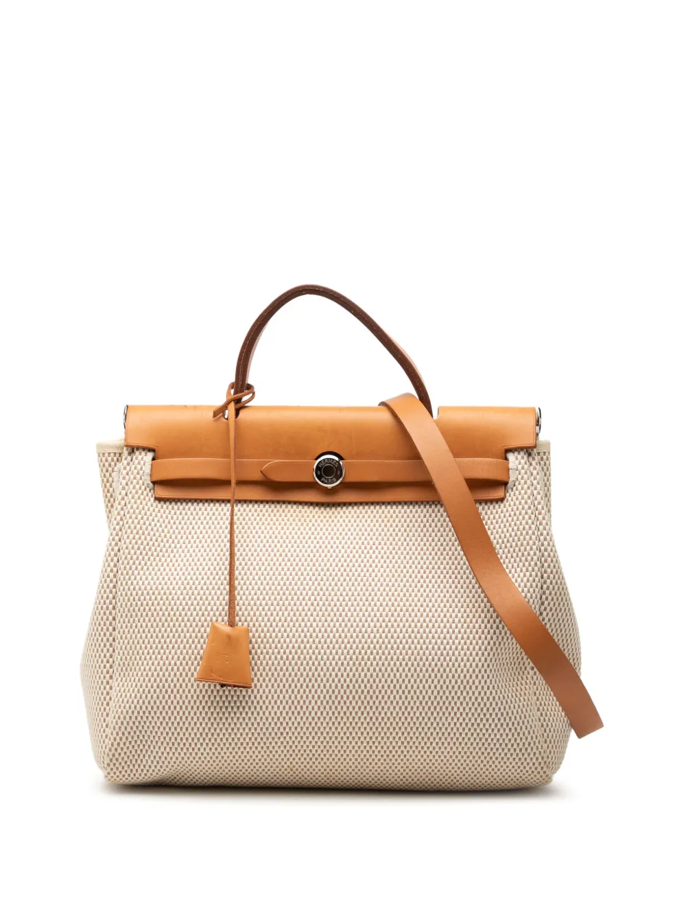 Hermès Pre-Owned 2004 Toile Herbag PM satchel - Toni neutri