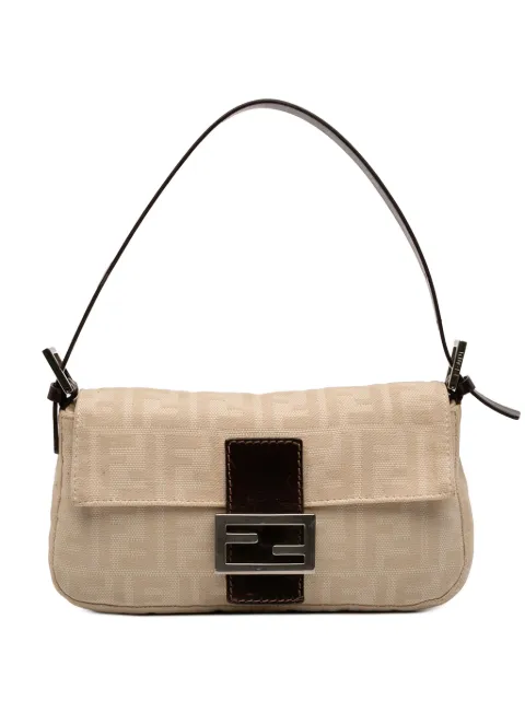Fendi Pre-Owned 2000-2010 Zucca Canvas Baguette shoulder bag