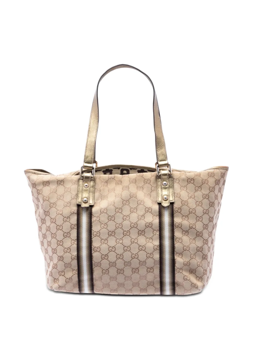 Gucci Pre-Owned 2016-2026 Large GG Canvas Jolicoeur tote bag - Neutrals