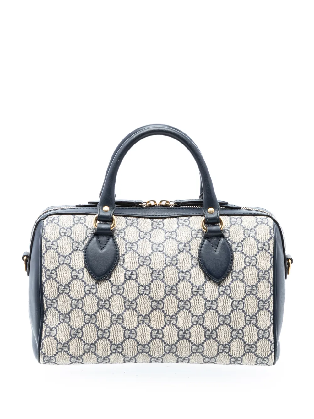 Gucci Pre-Owned 2016-2026 Small GG Supreme Boston Bag satchel - Neutrals