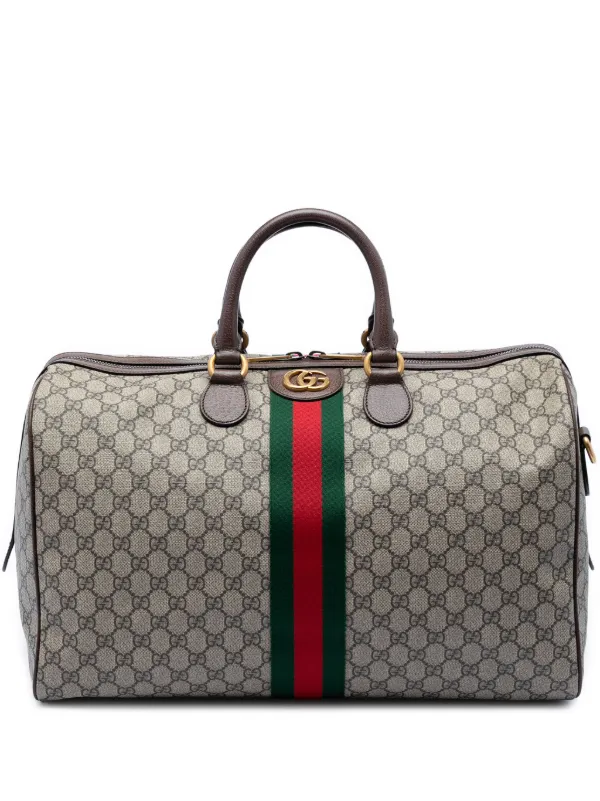 Gucci Pre-Owned 2016-2026 Medium GG Supreme Web Ophidia Carry On