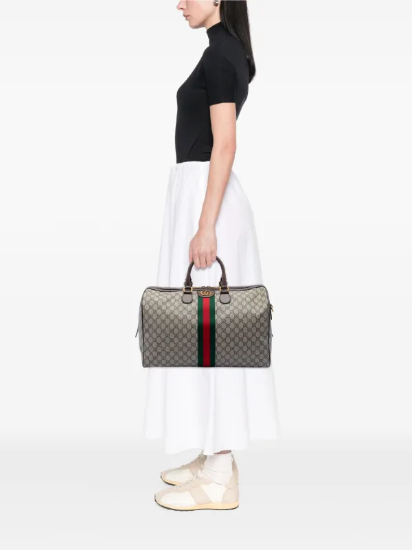 Gucci Pre-Owned 2016-2026 ミディアム GGスプリーム ウェブ オフィ