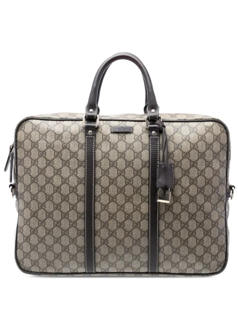 Gucci Pre-Owned 2016-2026 GG Supreme business bag